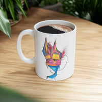 Face 18 - Ceramic Mug 11oz